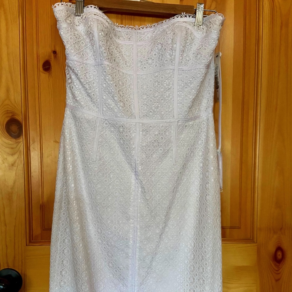 Jill Stuart White Eyelet Dress- Perfect Bridal Shower Dress!